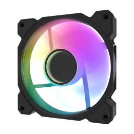 Darkflash DR08 3-in-1 dzesēšanas ventilators (melns)