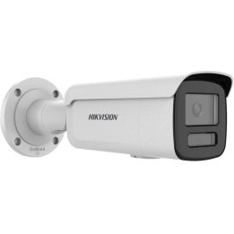Hikvision DS-2CD2T46G3-4IZY(2.8/4mm) Pro Series AcuSense 4MP Bullet IP kamera āra videonovērošanai, balta