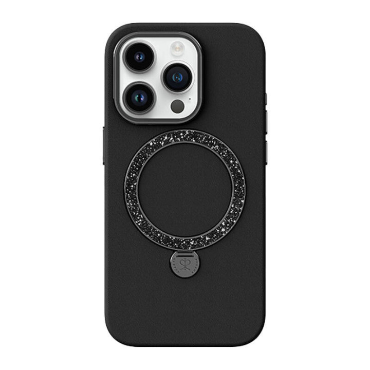 Чехол Joyroom PN-15L2 Dancing Circle для iPhone 15 Pro (черный)
