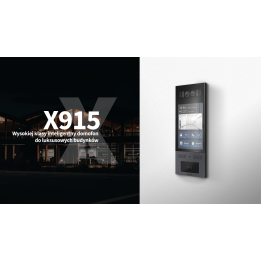 Akuvox X915S Premium daudzģimeņu āra panelis