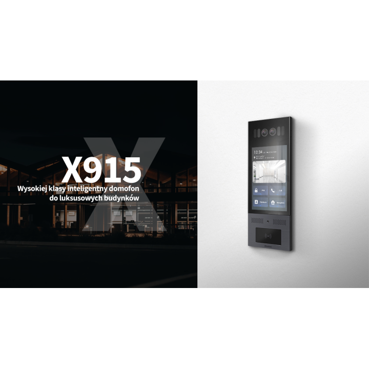 Akuvox X915S Premium daudzģimeņu āra panelis