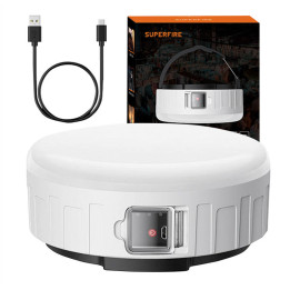 Superfire T25 kempinga gaisma, 400 lm, USB, 3 režīmi