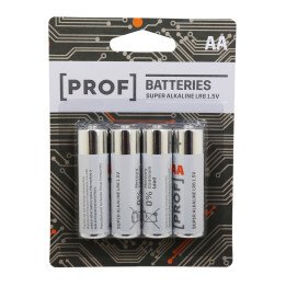 PROF AA LR6 щелочные батареи 1,5V 4-pack