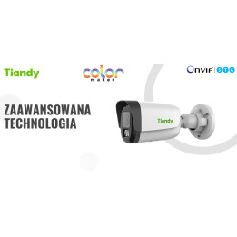 Tiandy TC-C34WP_V4.0 IP kamera 4MP krāsu veidotājs