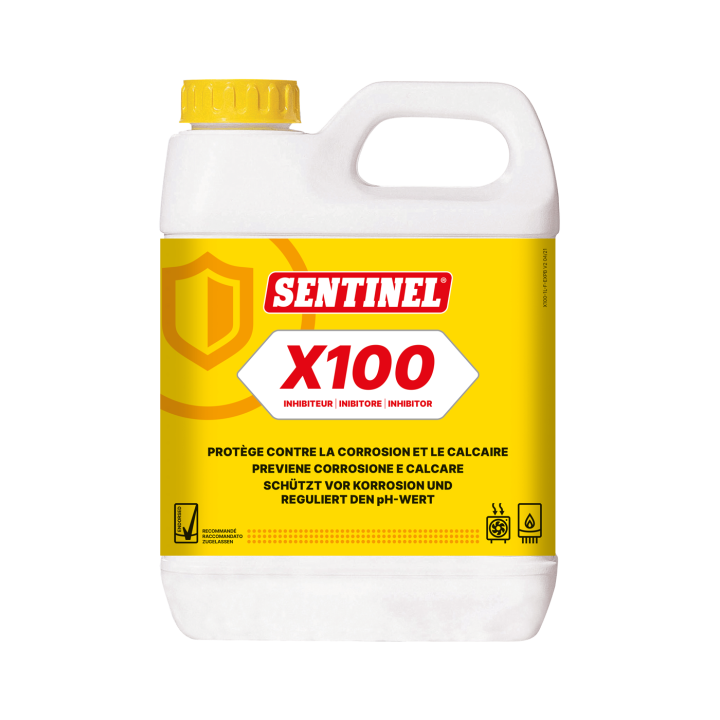 SENTINEL X100 korozijas inhibitors 1L apkures sistēmai