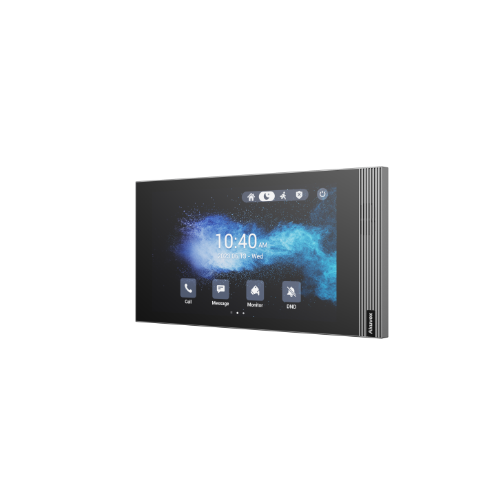 Akuvox S562W 7" Linux PoE Wi-Fi iekštelpu monitors, pelēks