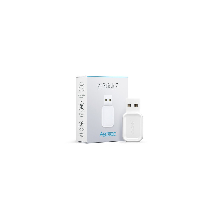 Aeotec Z-Stick 7, USB kontrolieris Z-Wave protokolam (ZWA010)
