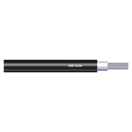 Солнечный кабель PV KBE H1Z2Z2-K 1×6mm² чёрный - 500м катушка