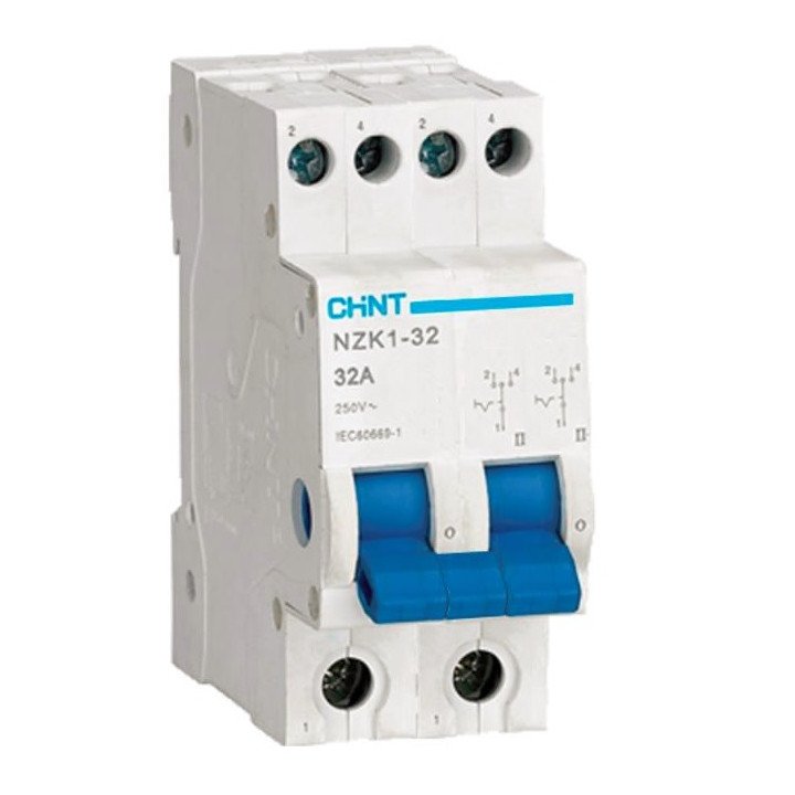 CHINT NH4 разъединитель 32A 2-полюсный 415V