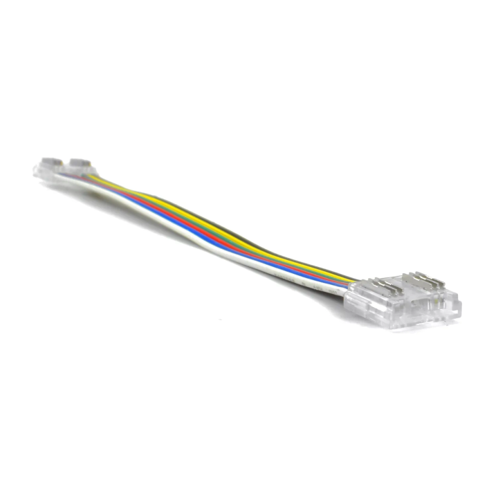 COB adaptera savienotāja savienotājs - RGBCCT savienotājs 12mm 6PIN