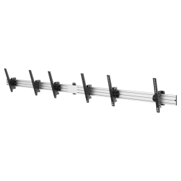 MARCA BLANCA MENUBOARD-3X1 Тройное крепление для мониторов – регулируемая подставка на стол для 3 экранов
