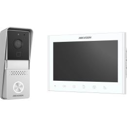 Hikvision DS-KIS102-P/Surface video domofonu komplekts analogais 2 vadu 7" 1024x600 IP55