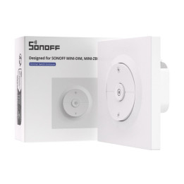 SONOFF Fusion EDIM – dimmer sienas slēdzis, Sonoff MINI-DIM / MINI-ZBDIM moduļiem