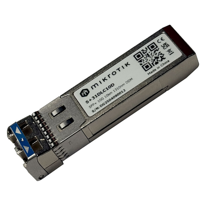 MikroTik S+31DLC10D - Модуль SFP+ 10G SM (10 км)