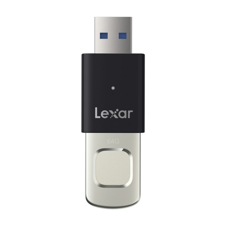 Флеш-накопитель Lexar Fingerprint F35pro USB 3.2, 64 ГБ