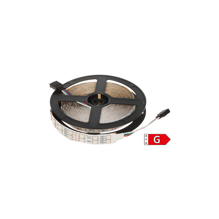 LED120A-12V/28.8W-RGB/5M светодиодная лента 5м 12V RGB 120 LED/м 28.8W