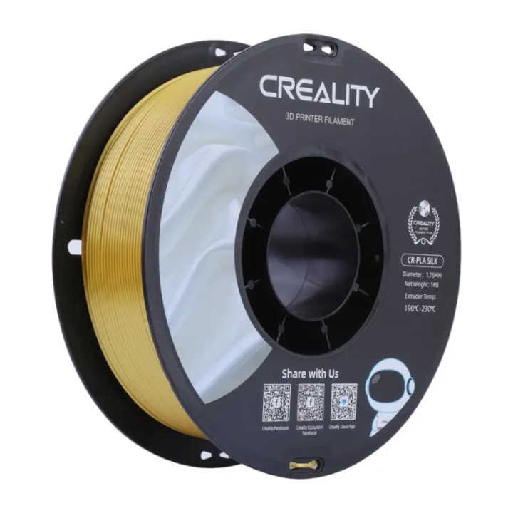 CR-Silk PLA-нить Creality (золотой)