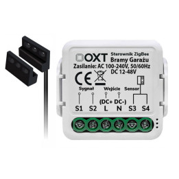 OXT modulis ar sensoru ZigBee TUYA garāžas durvju motoram