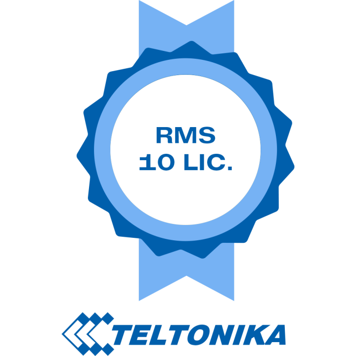 Teltonika TK-RMS-10LIC attālinātās pārvaldības sistēmas licence 10 ierīcēm