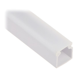 KI-LED/15X15-M LED profils ar vāku 15x15mm 2m alumīnija kanāls LED lentēm