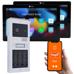 Genway F-C52V13C-2 video durvju zvana komplekts 7" WiFi Tuya