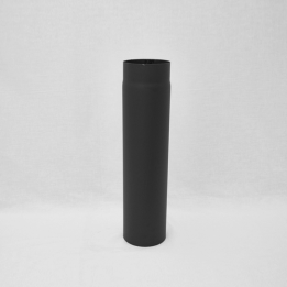 CVO394 dūmvada caurule 130mm melna 0,5m segments