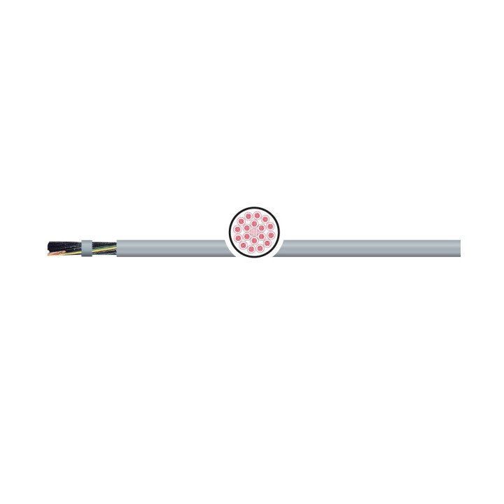TKD CBZ151 управляющий кабель ÖPVC-JZ 4x0,75mm² серый