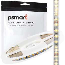 PSMART Taśma LED 24V WW 3000K 2835 IP20 8mm 120led/m 5m