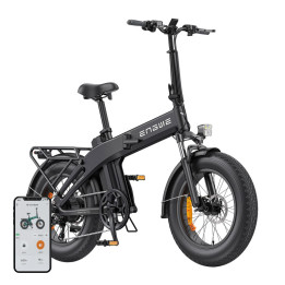 ENGWE EP-2 3.0 BOOST 250W 20" elektriskais velosipēds (melns)