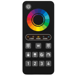 PSMART 4 ​​zonu tālvadības pults RGBCCT PX RF 2,4 GHz sērijas kontrolleriem