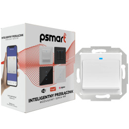 PSMART Switch 1 plastmasas ķēde RM B WiFi TUYA