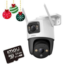 Imou Cruiser Dual 10MP IP kamera ar 64GB karti
