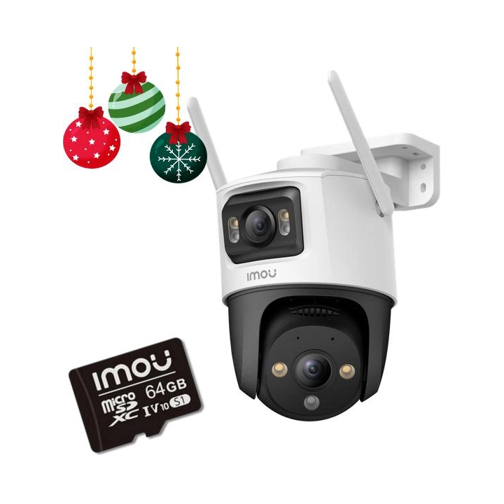 Imou Cruiser Dual 10MP IP kamera ar 64GB karti