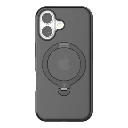 Чехол Torras Ostand Spin Case для iPhone 16 Plus (черный)