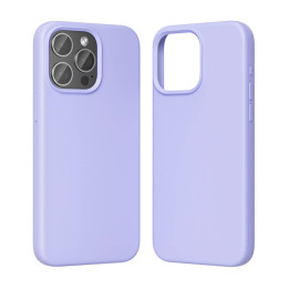 Силиконовый чехол Vention KUFV0-40 для iPhone 15 Pro Max (фиолетовый)