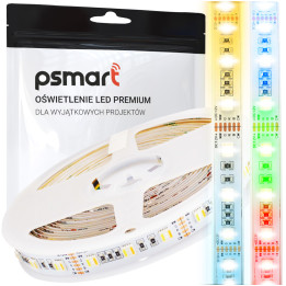 PSMART Taśma LED 12V RGB+CCT PRO 5050 IP20 12mm 60led/m 5m