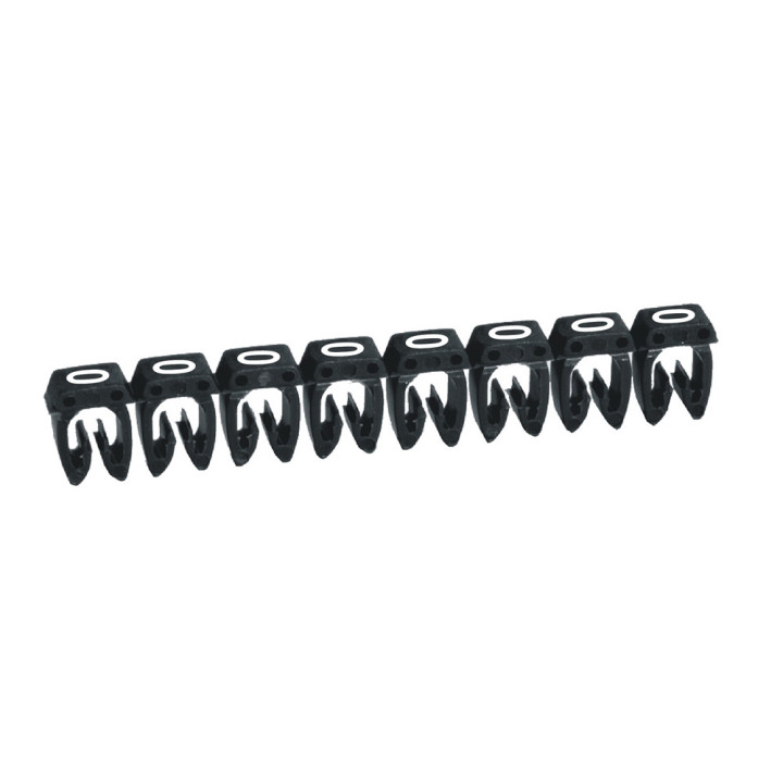 Marķieris 1,5 līdz 2,5 mm - Nr. 0 — melns, (120. pak.)