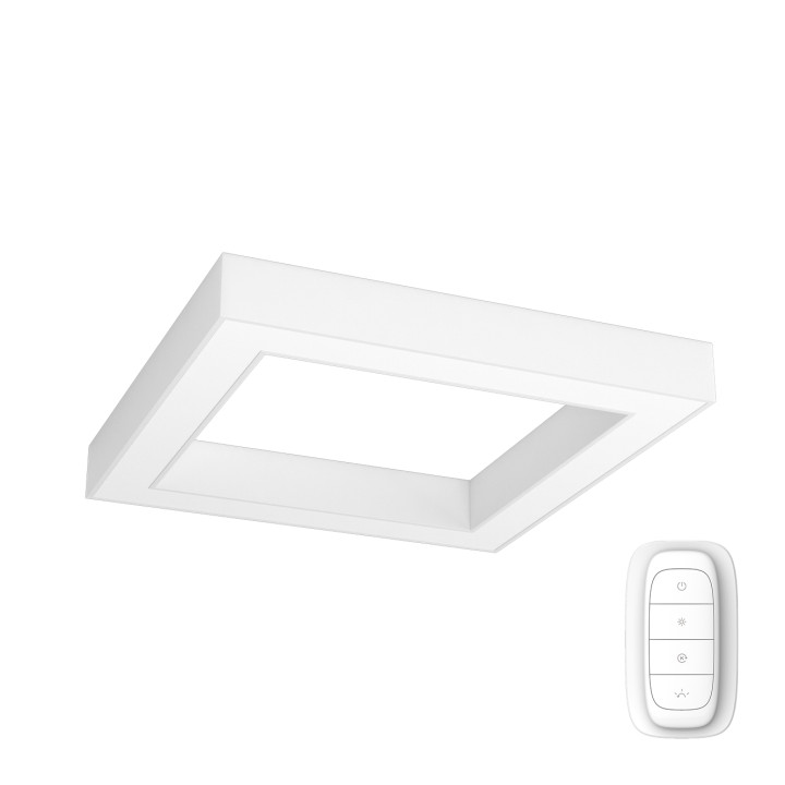 Immax NEO CANTO Smart griestu lampa 80x80cm 60W balts Zigbee 3.0