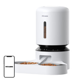 Petlibro granātu pārtikas dozators ar dubultu bļodu, wifi, 5L (balts)