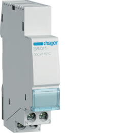 Hager EHN011 LED/CFL DIN-sliedes reostats 300W