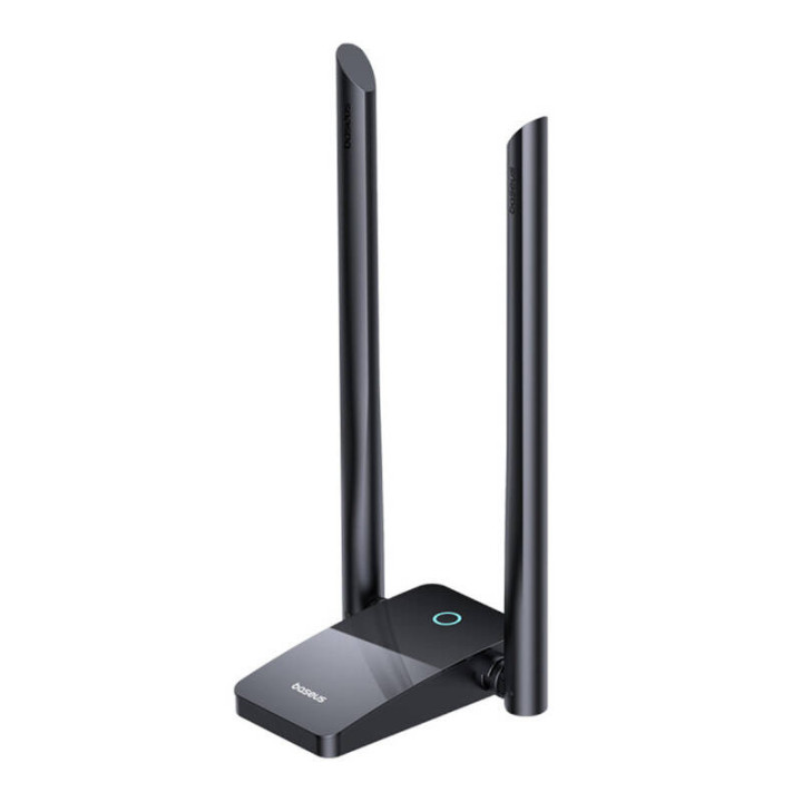 Adapteris WiFi Baseus FastJoy 1300Mbps (melns)