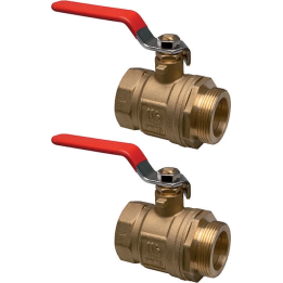Uponor Magna lodveida vārstu komplekts 2 gabali G 1 1/2 collas