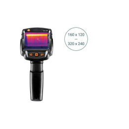 Termoattēls Testo 865 ar 160 x 120 pikseļu IR izšķirtspēju
