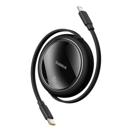 USB-кабель Baseus Free2Pull USB-C to iP 20 Вт 1 м (черный)