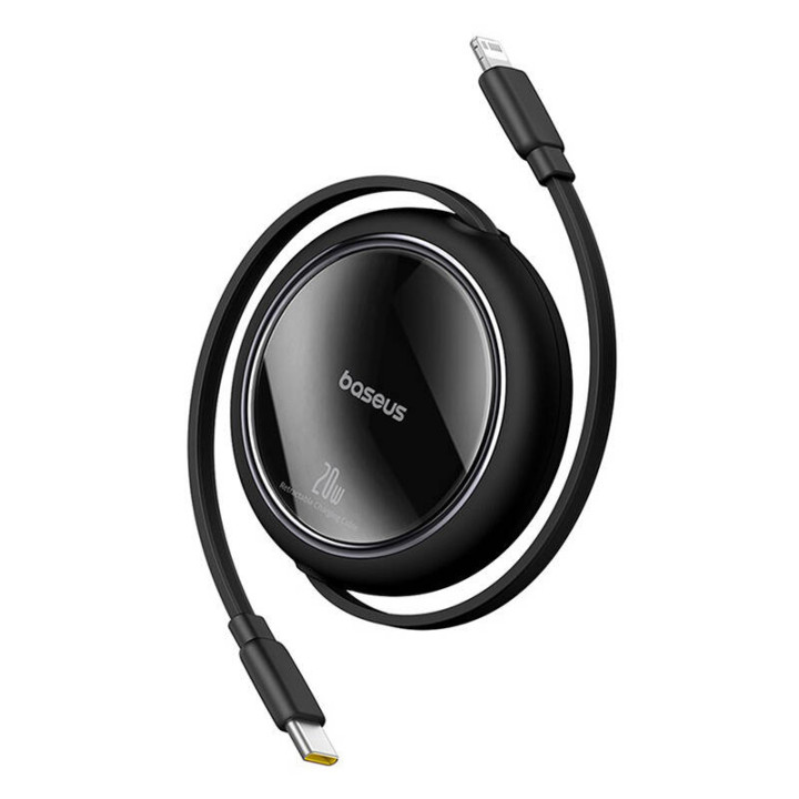 USB kabelis Baseus Free2Pull USB-C uz iP 20W 1m (melns)