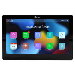 Genway F-V13-2W-C 7" skārienekrāna WiFi video domofona monitors, melns