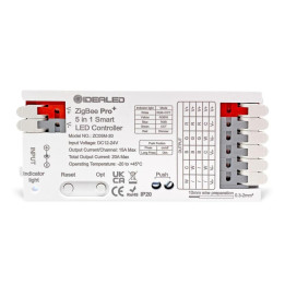Gledopto GL-C-201P, Zigbee Pro 5-in-1 LED kontrolieris (Zigbee+RF) 12V-54V DC