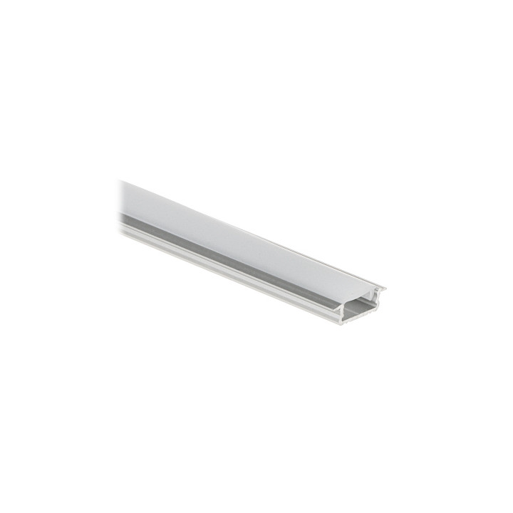 LED lentes profils PR-LED/RA/2M 2m sudraba krāsā ieliekamai montāžai