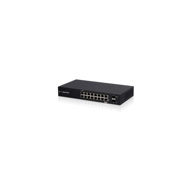 Ubiquiti EdgeSwitch 16 гигабитных портов и 2 SFP (ES-18X)