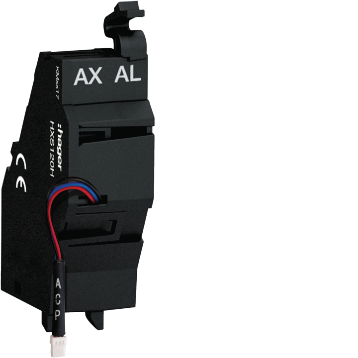 Hager HXS121H Auxiliary Energy 250VAC 125VDC
